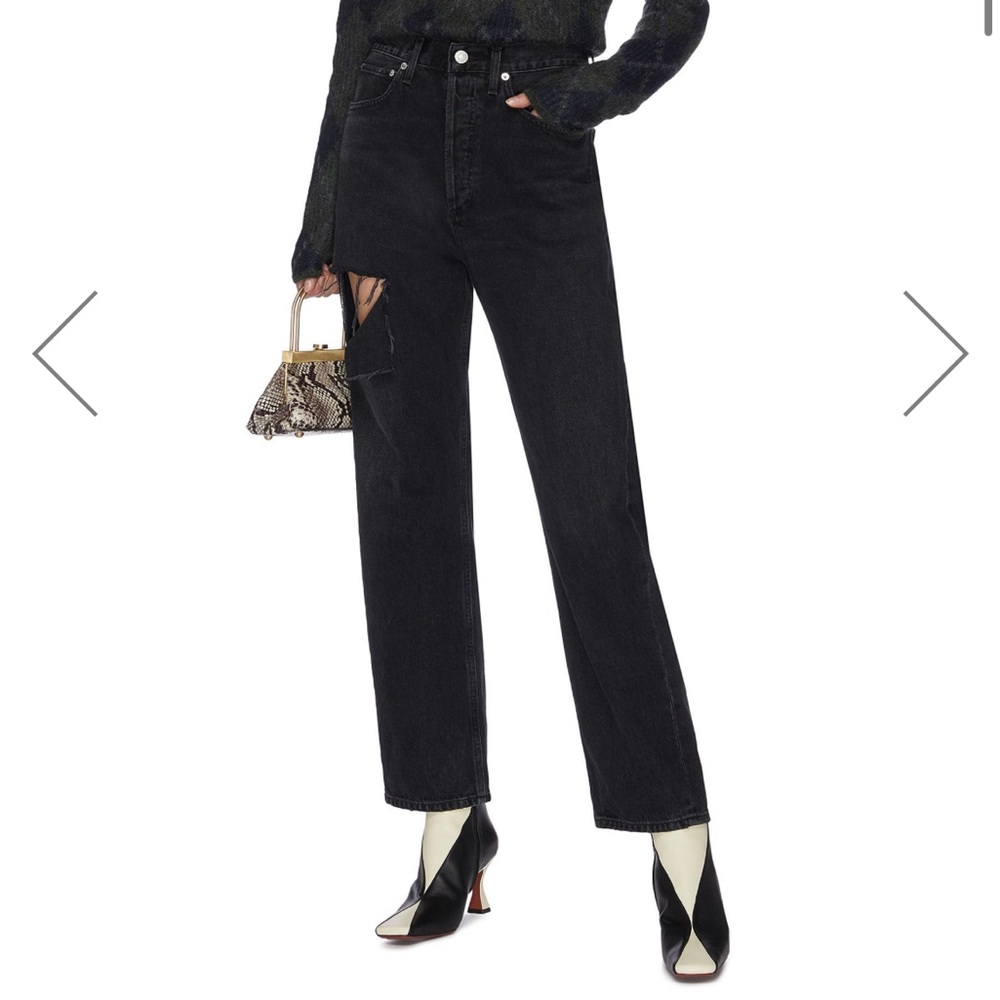 Agolde 90s jeans with thigh rip